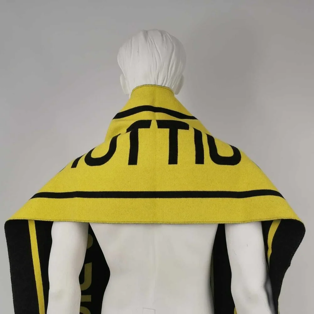 New Authentic Louis Vuitton Wool Cashmere City Gravity Scarf - Picture 7 of 12